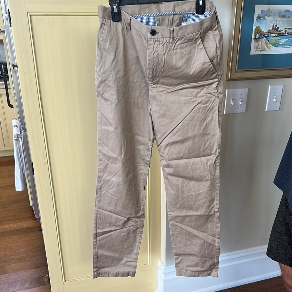 Michael Kors Tan Chinos Classic Cotton Blend
